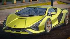 Lamborghini Sian Yellow para GTA San Andreas