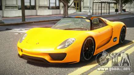 Porsche 918 SR V1.1 para GTA 4