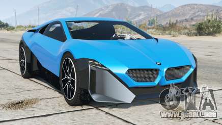 BMW Vision M Next 2019 Vivid Cerulean para GTA 5