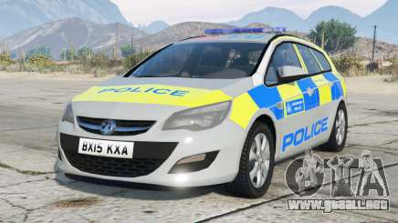 Vauxhall Astra Sports Tourer Metropolitan Police 2012 para GTA 5