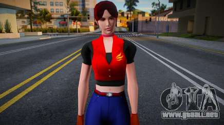 Claire Redfield Resident Evil: Code Veronica X H para GTA San Andreas