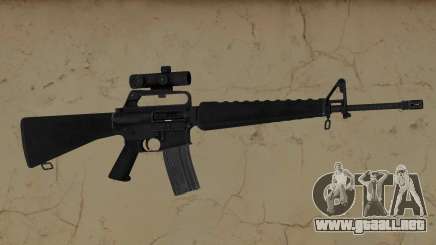 M16a1 Scoped para GTA Vice City