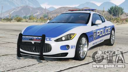 Maserati GranTurismo Highway Patrol (M145) para GTA 5