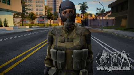 Metal Gear Solid V The Phantom Pain Masked Olive para GTA San Andreas