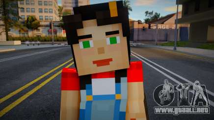 Minecraft Story - Fjesse MS para GTA San Andreas