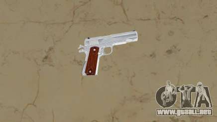 Colt 38 Super White para GTA Vice City