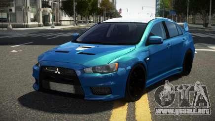 Mitsubishi Lancer Evo X MR V1.1 para GTA 4