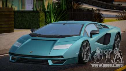Lamborghini Countach 2022 EV para GTA San Andreas