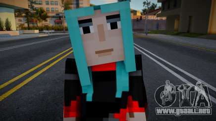 Minecraft Story - Mevia MS para GTA San Andreas