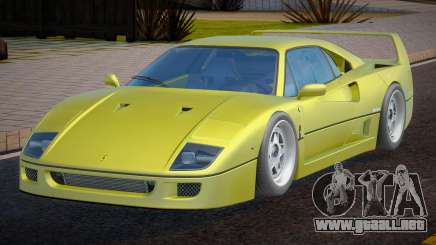 Ferrari F40 Jobo para GTA San Andreas