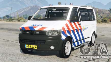 Volkswagen Transporter Politie (T5) para GTA 5