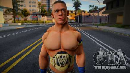 John Cena Blue Wristband and WWE Belt para GTA San Andreas