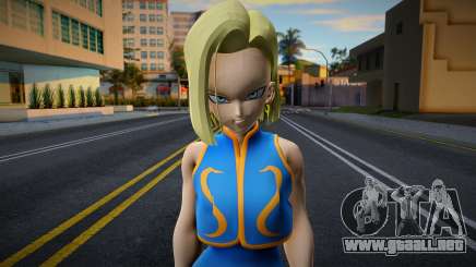 N18 Cosplay Chun-LI para GTA San Andreas