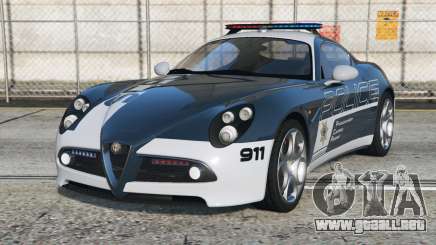 Alfa Romeo 8C Competizione Police para GTA 5
