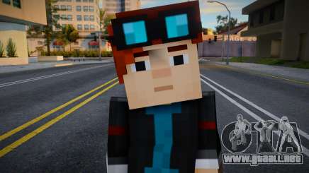 Minecraft Story - DanTDM MS para GTA San Andreas