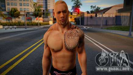 The Rock with beard para GTA San Andreas