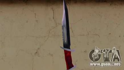 Rambo III Knife para GTA Vice City