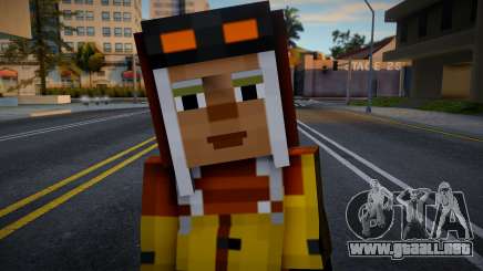 Minecraft Story - Harper MS para GTA San Andreas