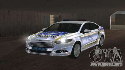 Ford Fusion Ukraine Police para GTA San Andreas