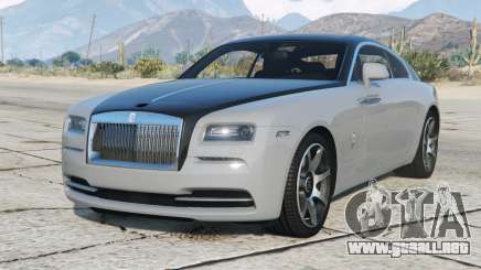 Rolls-Royce Wraith Silver Chalice para GTA 5