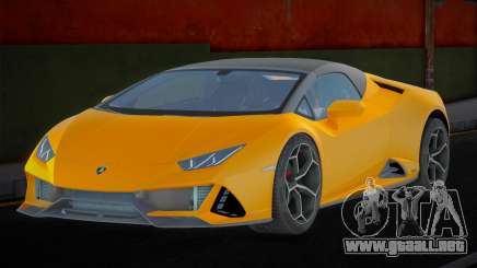 Lamborghini Huracan Evo Spyder 2019 para GTA San Andreas