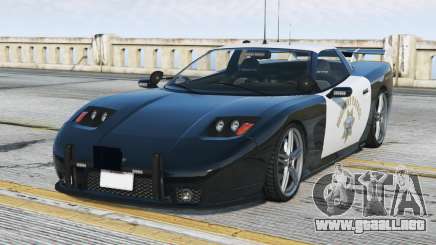 Invetero Coquette Highway Patrol Dark Gunmetal para GTA 5