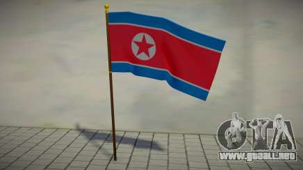 DPRK Flag para GTA San Andreas