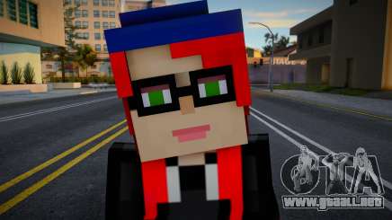 Minecraft Story - Cassie MS para GTA San Andreas