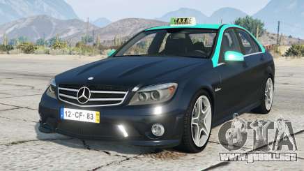 Mercedes-Benz C 63 AMG Portuguese Taxi (W204) para GTA 5