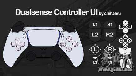 Dualsense Controller UI para GTA 4