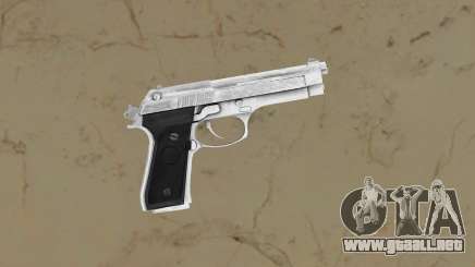 Beretta Stainless Steel with black grips para GTA Vice City