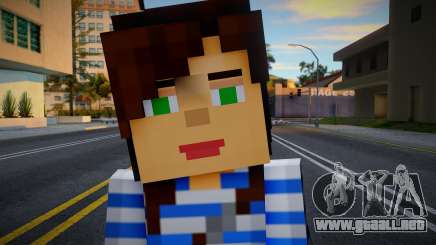 Minecraft Story - Stacy MS para GTA San Andreas