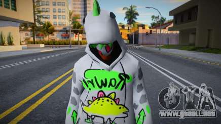 Skin Dino (2D) Draft Bundle para GTA San Andreas