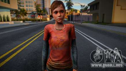 The Last Of Us - Ellie v1 para GTA San Andreas