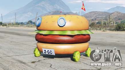 SpongeBobs Burger Mobile para GTA 5