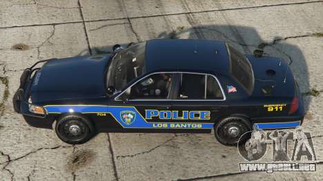 Ford Crown Victoria Police Japanese Indigo