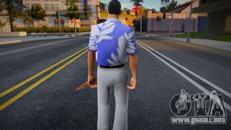 Hawaiian Cop - Ped Replacer para GTA San Andreas