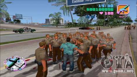 Guardaespaldas de la Policía para GTA Vice City