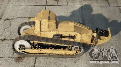 Renault FT Peach-Yellow