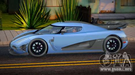 Koenigsegg Agera One:1 Cherkes para GTA San Andreas