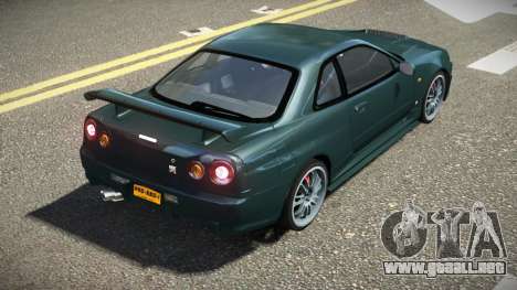 Nissan Skyline R34 ST-V para GTA 4