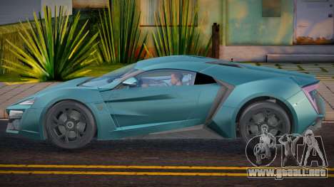 Lykan HyperSport Cherkes para GTA San Andreas