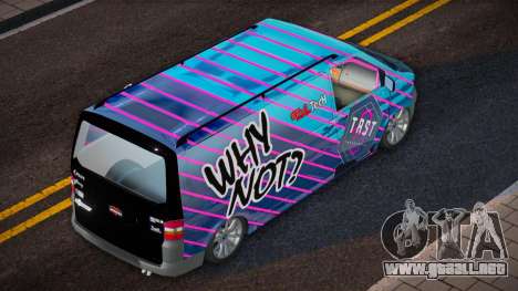 Volkswagen WhyNot Transporter para GTA San Andreas