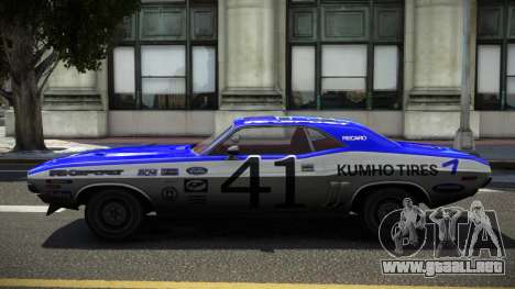 1971 Dodge Challenger Racing S6 para GTA 4