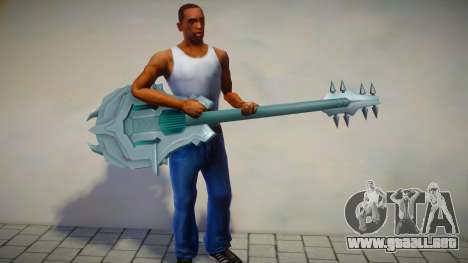 Guitarra de Iron Revenant de Mordekaiser para GTA San Andreas