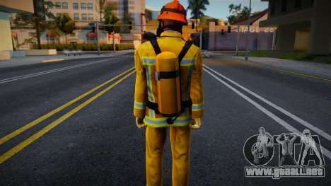 GTA Online Firefighter - LAFD1 para GTA San Andreas