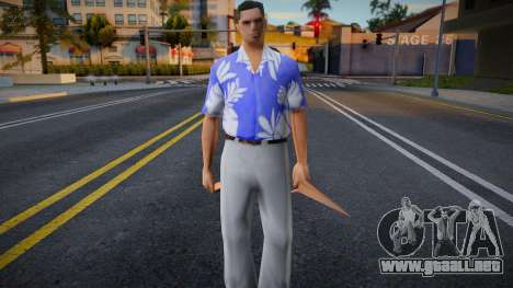 Hawaiian Cop - Ped Replacer para GTA San Andreas