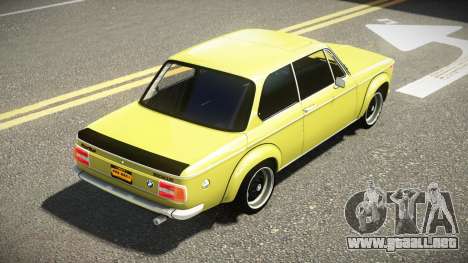 BMW 2002 Turbo RT V1.1 para GTA 4