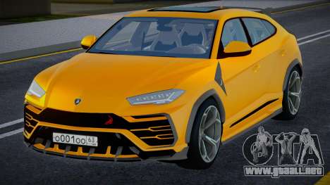 Lamborghini Urus Atom para GTA San Andreas