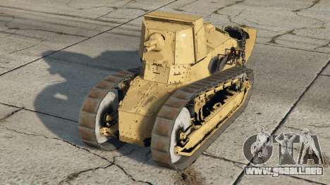 Renault FT Peach-Yellow